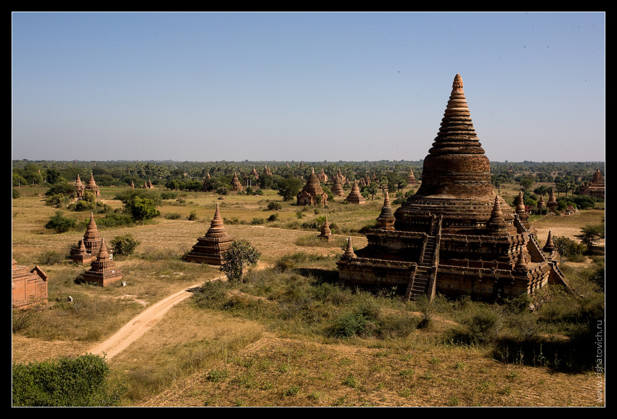 Баган, путешествия по Мьянме (Бирме)