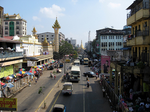 Янгон, Мьянма (Бирма)